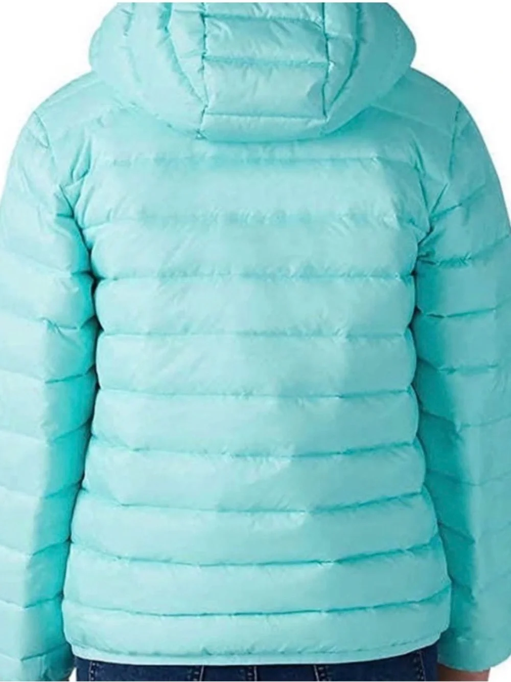 Eddie Bauer Reversible Kids' Jacket in Aqua and Navy Floral size 7/8